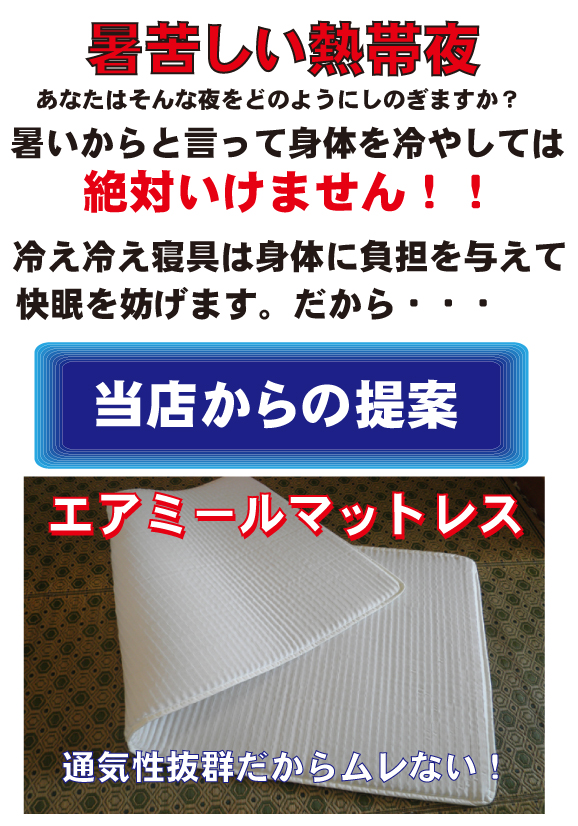 夏にはエアミール