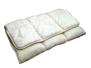 キャメル敷きパッド、敷き布団